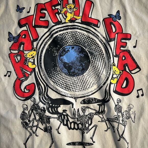 Grateful Dead Cream Graphic Tee - Picture 2 of 3